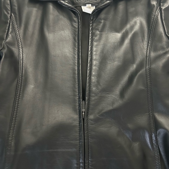 NWOT Ladies Vintage Leather Ranch Coat - Picture 4 of 15